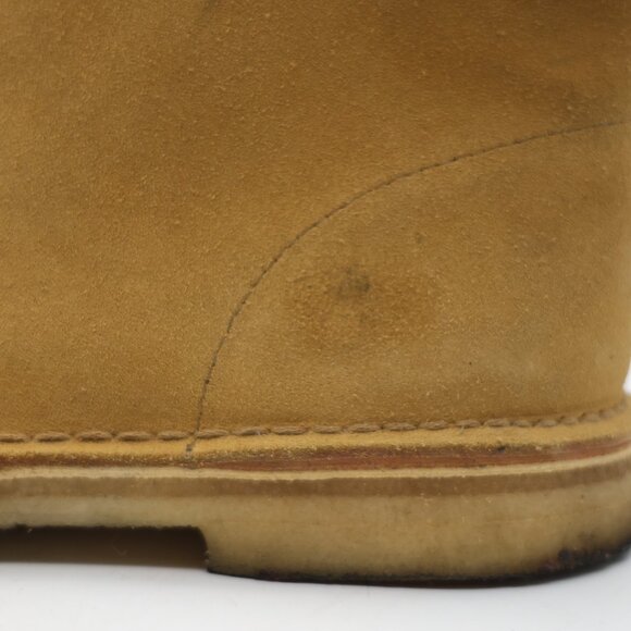 Clarks Originals Desert Chukka Boots Men's Size 9.5 M Tan Suede Crepe Sole - Picture 12 of 12
